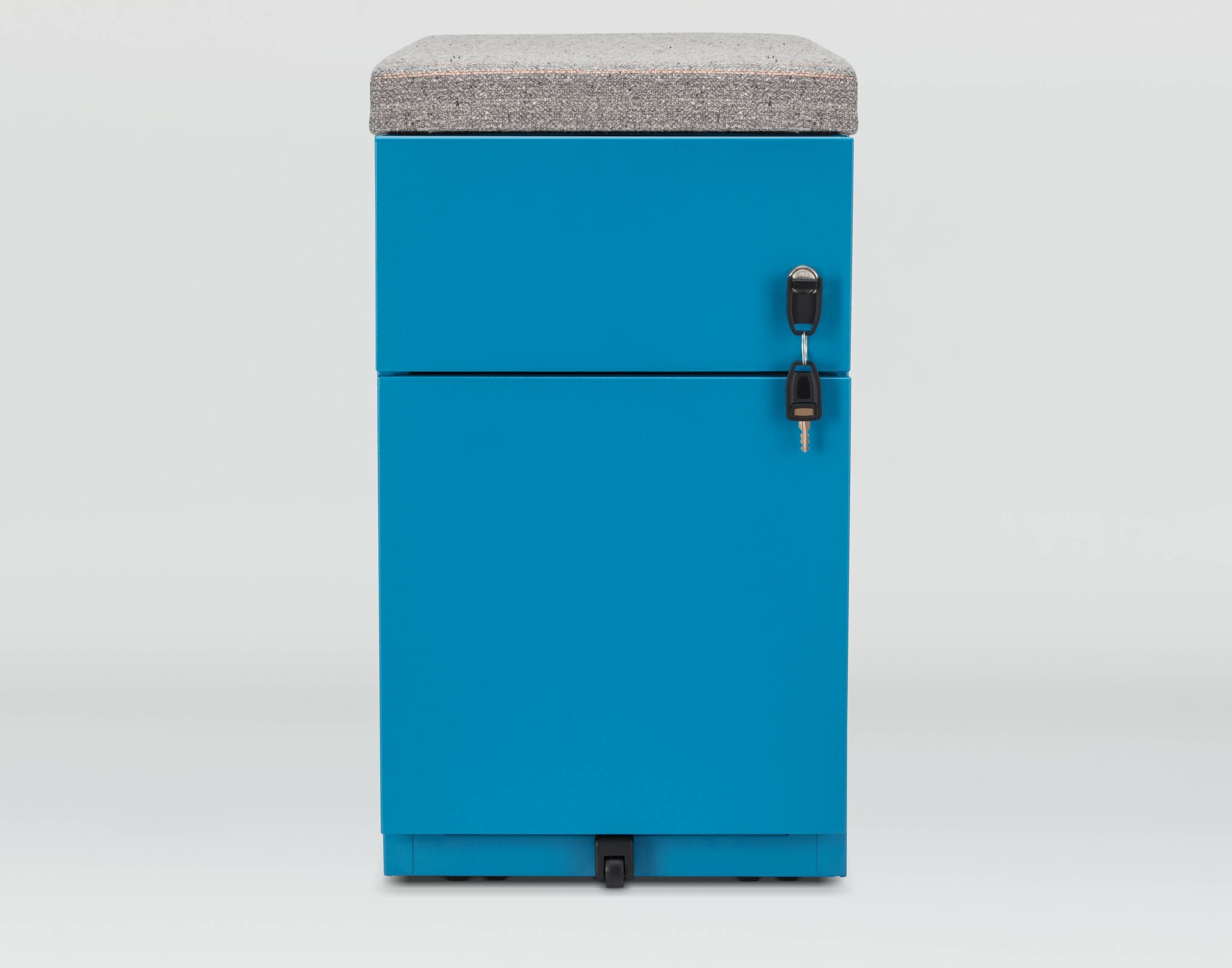 Caisson de bureau Note mobile 1 tiroir papeterie 1 dossiers suspendus - Bisley