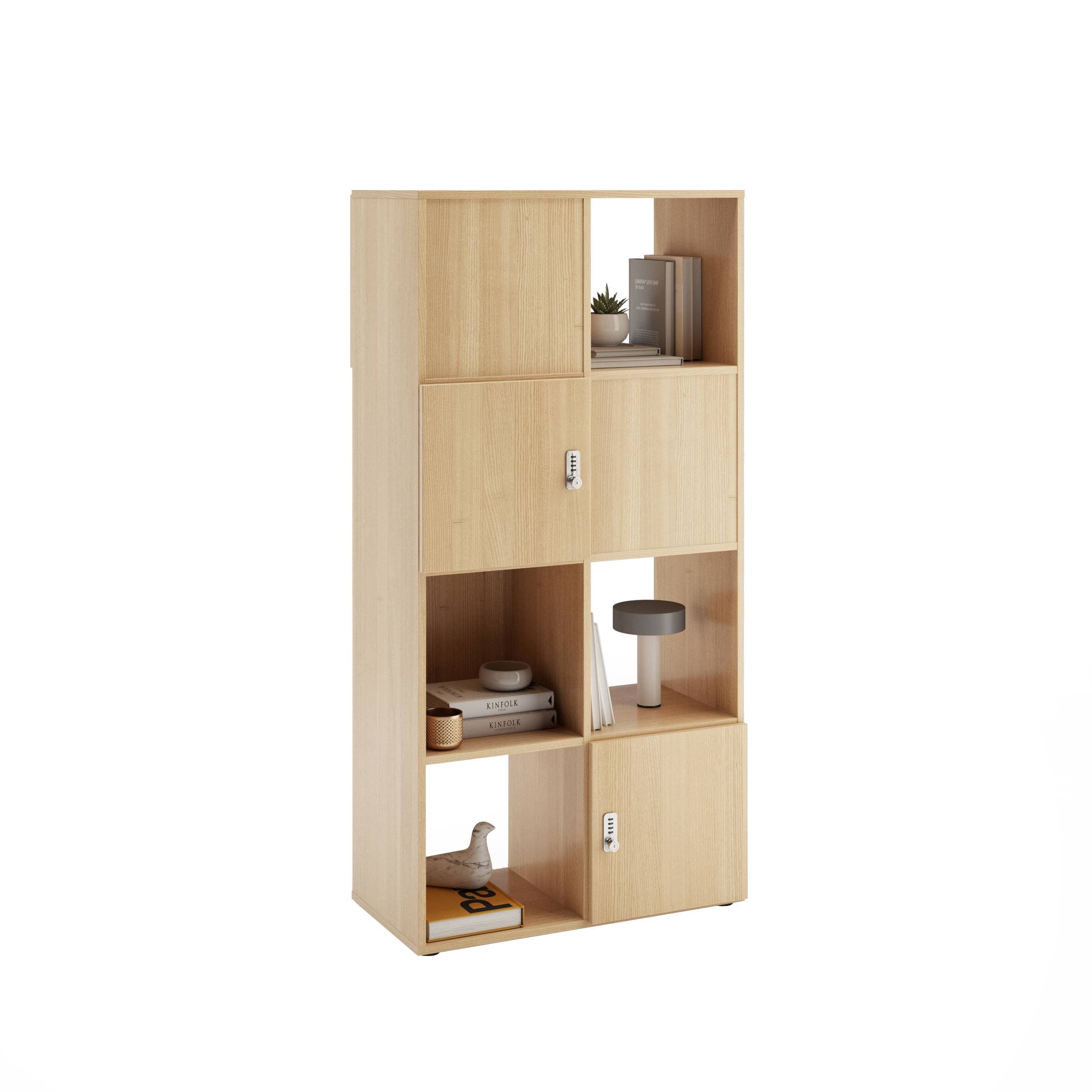 Casier Kubbi configuration A 1 case avec fond - Bisley