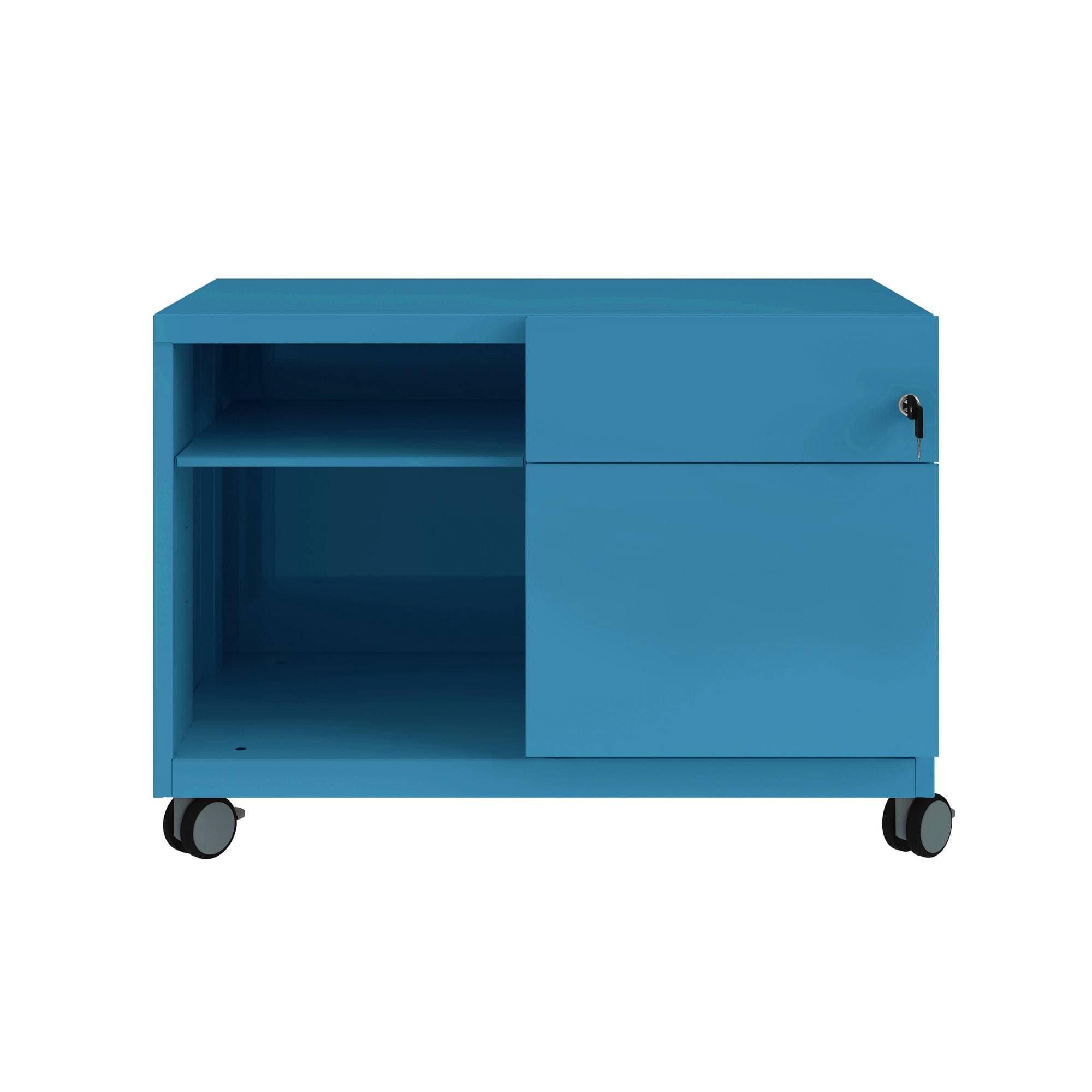 Caisson mobile Caddy 2 tiroirs et poignée à droite - Bisley
