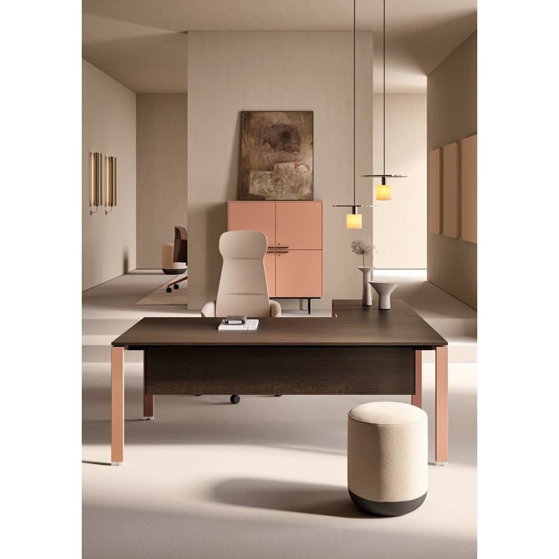 Bureau GLIDER plateau bois BRALCO