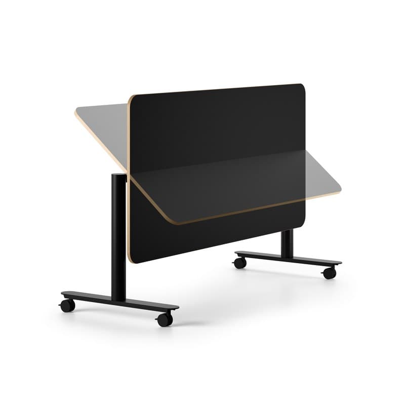 Table rabattable sur roulettes NUVOLA r BRALCO