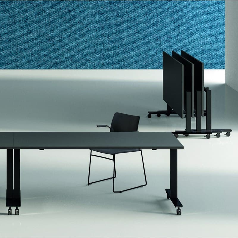 Table rabattable sur roulettes WINGLET r BRALCO