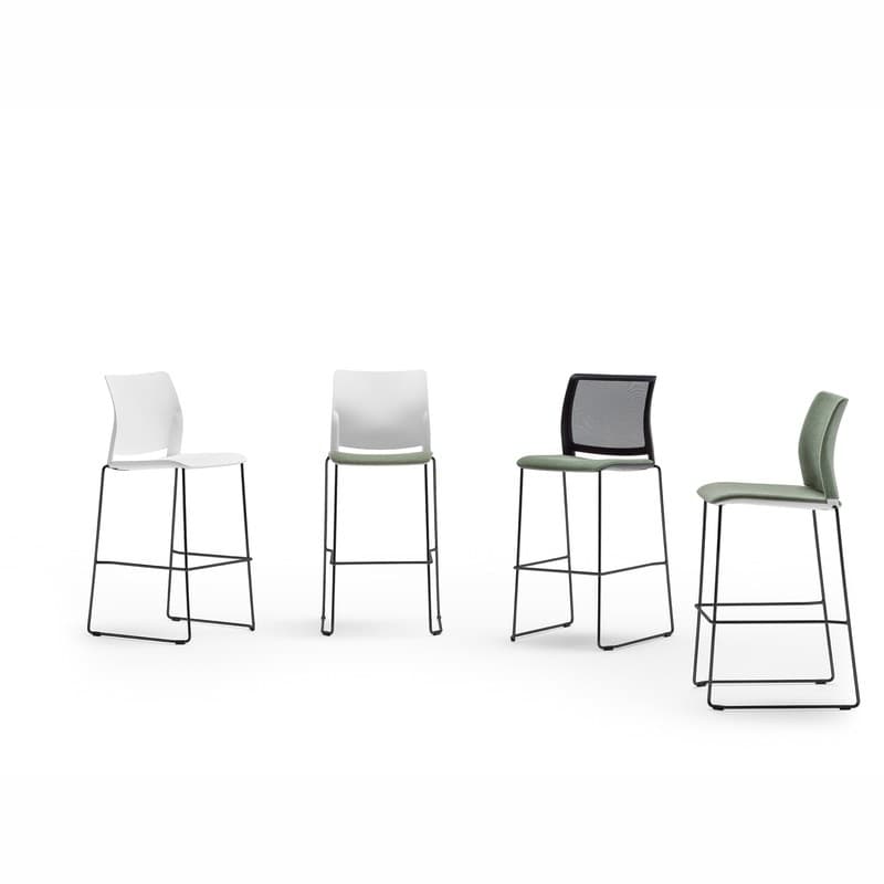 Tabouret haut empilable AREA BRALCO