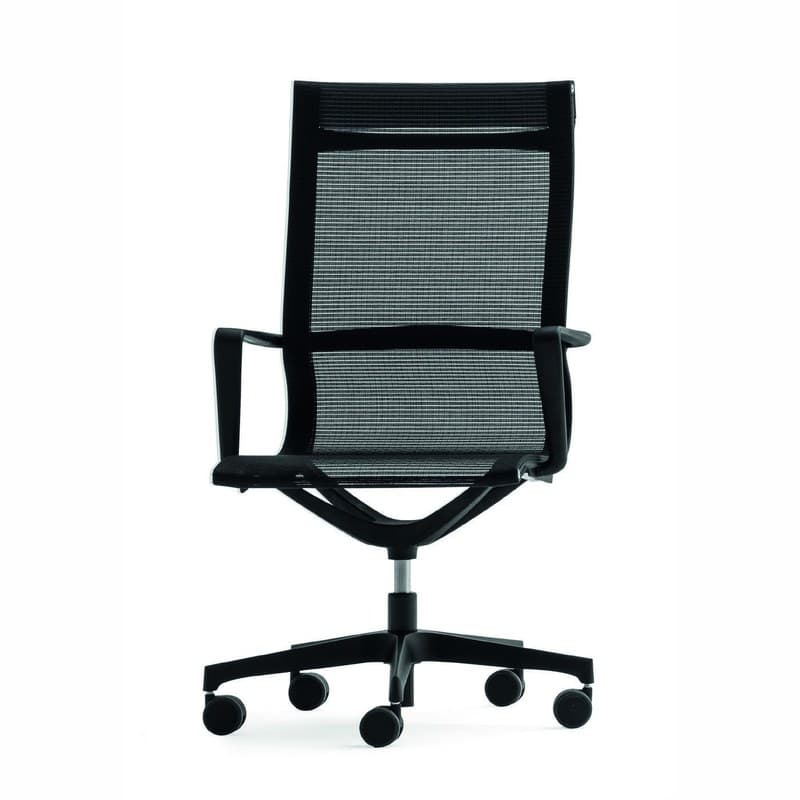Fauteuil de direction MOMA résille dossier haut BRALCO