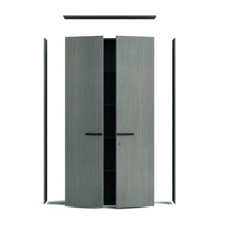 Armoire 2 portes ELEVA portes bois BRALCO
