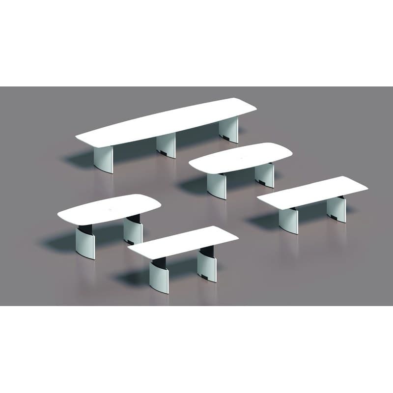 Table de réunion tonneau ELEVA 8 à 10 places BRALCO