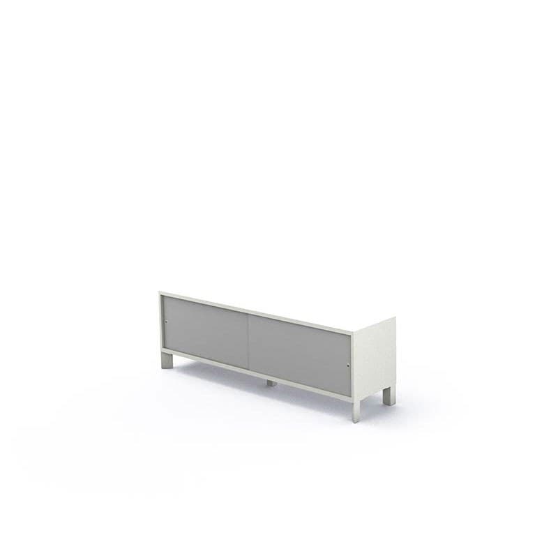 Meuble bas ARMAND portes Altuglas EOL