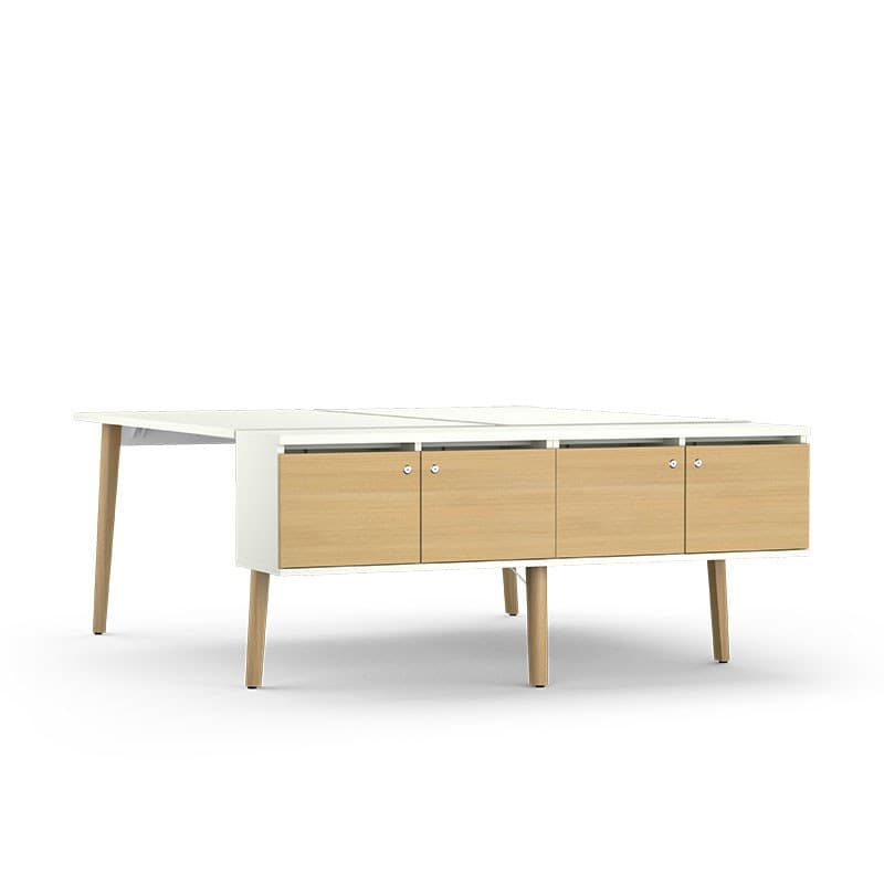 Meuble JAMES 4 portes pour bench P. 165 cm EOL