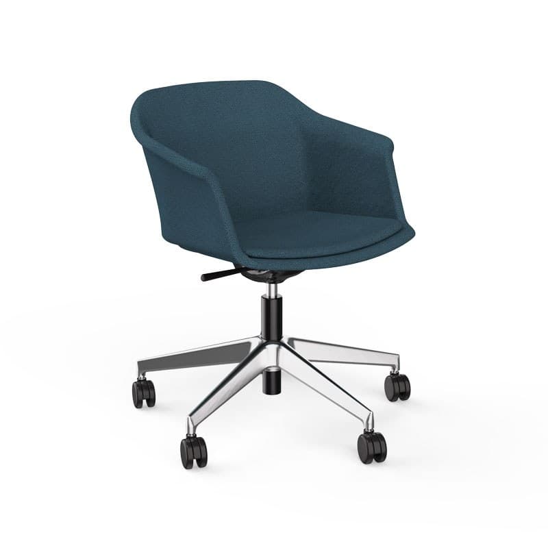 Fauteuil coque SCOTT sur roulettes EOL