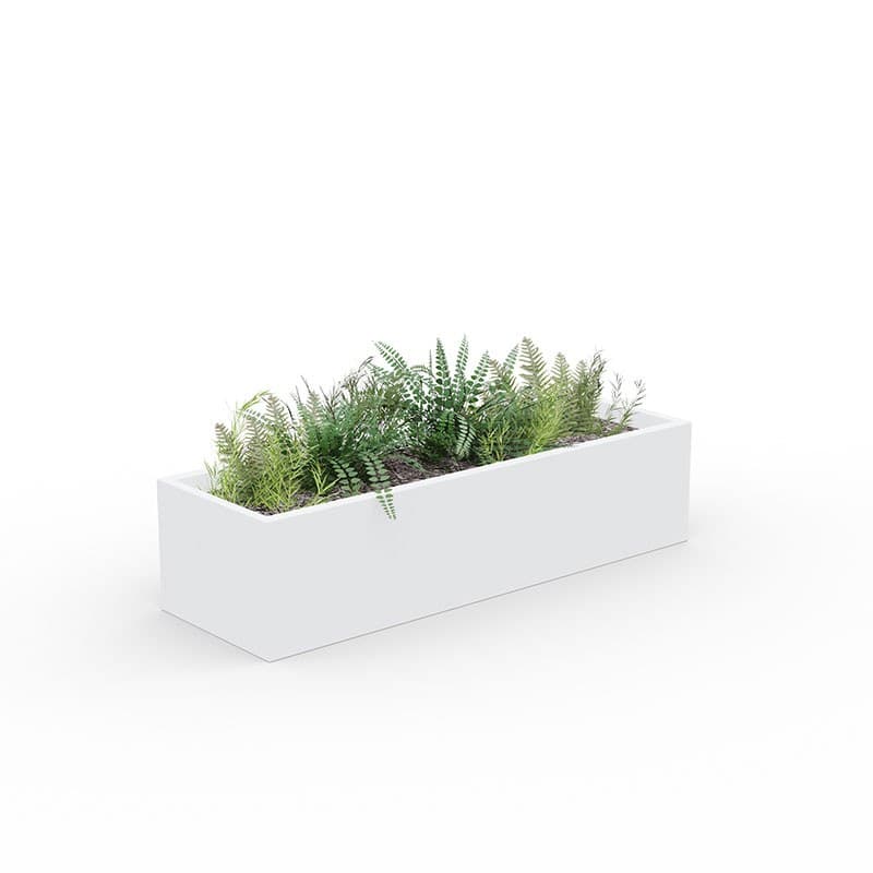 Jardinière composition végétale mélangée EOL