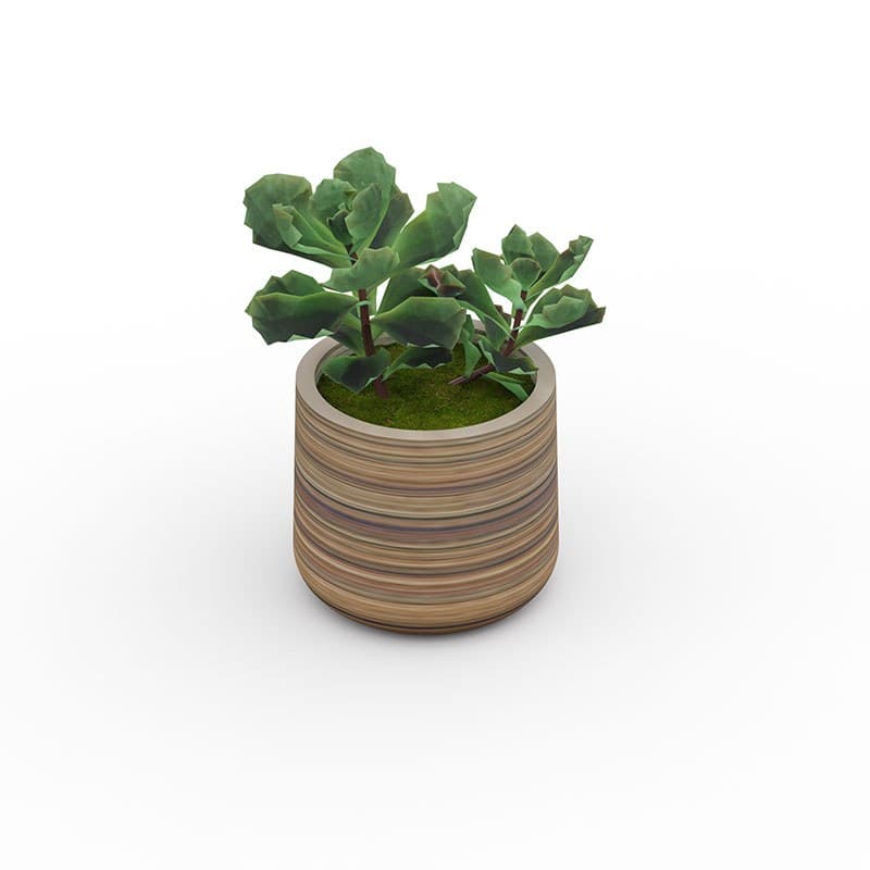 Plante artificielle SUCCULENTE en pot EOL