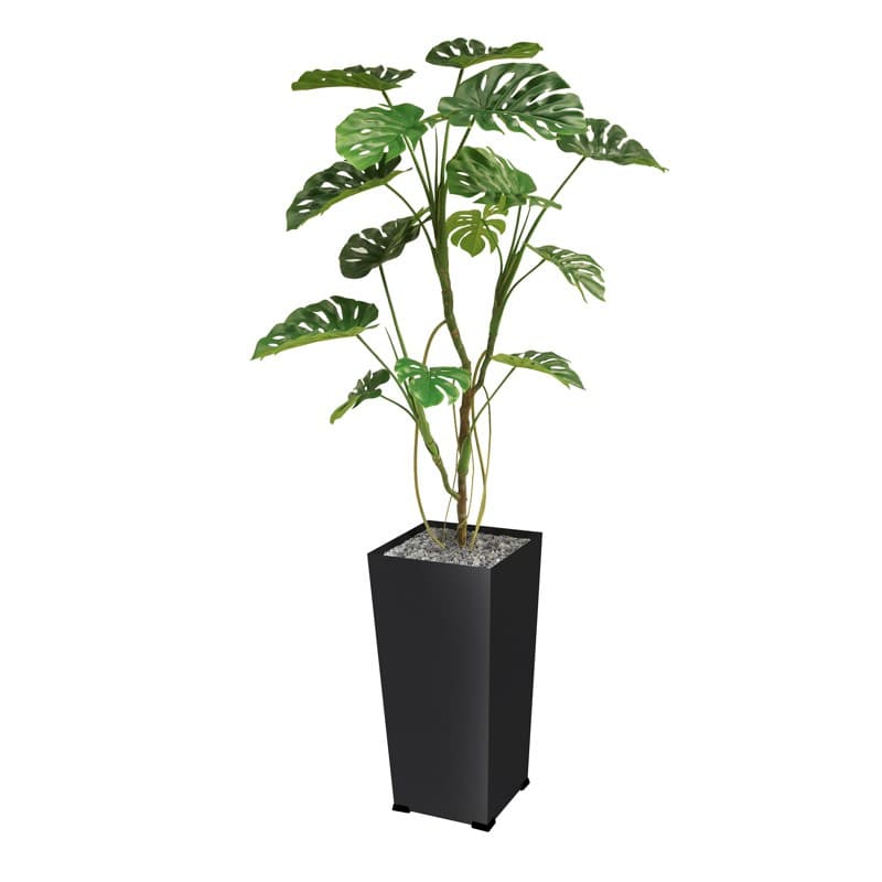 Bac métal KUB'O PHILODENDRON - GENEXCO