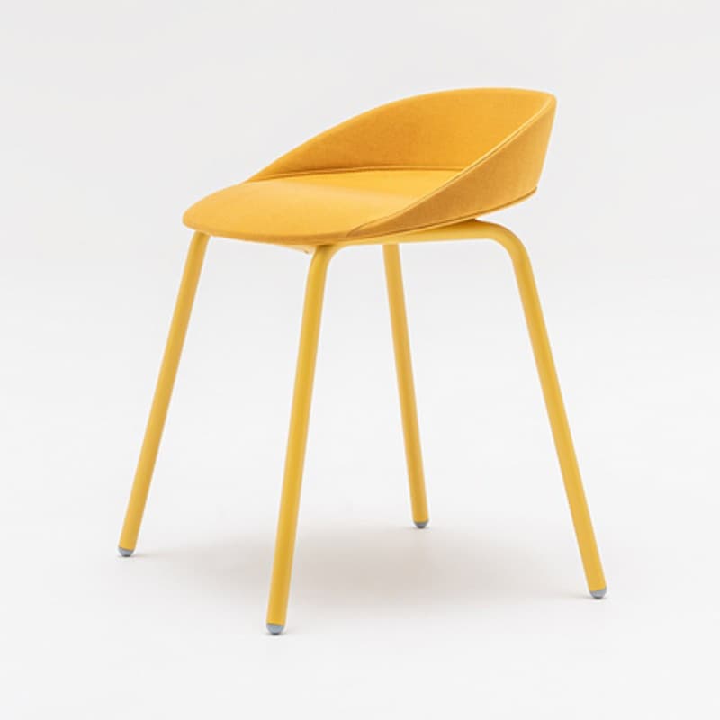 Chaise design tapissée TEAM