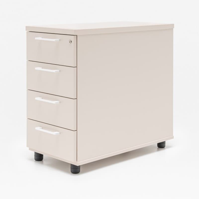 Caisson fixe STANDARD avec tiroir plumier et DS