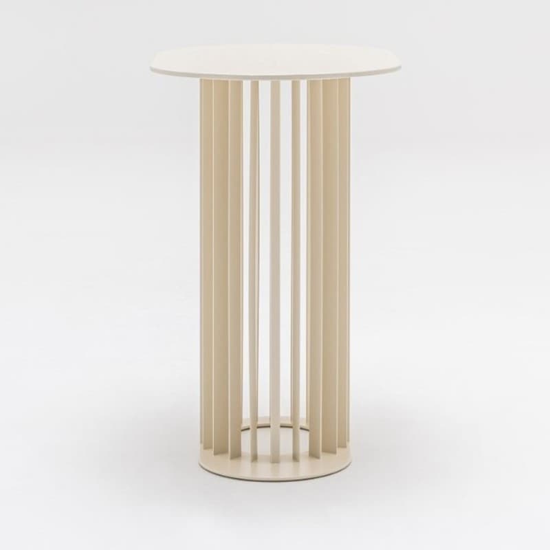 Table d'appoint pieds métal ROLL MDD