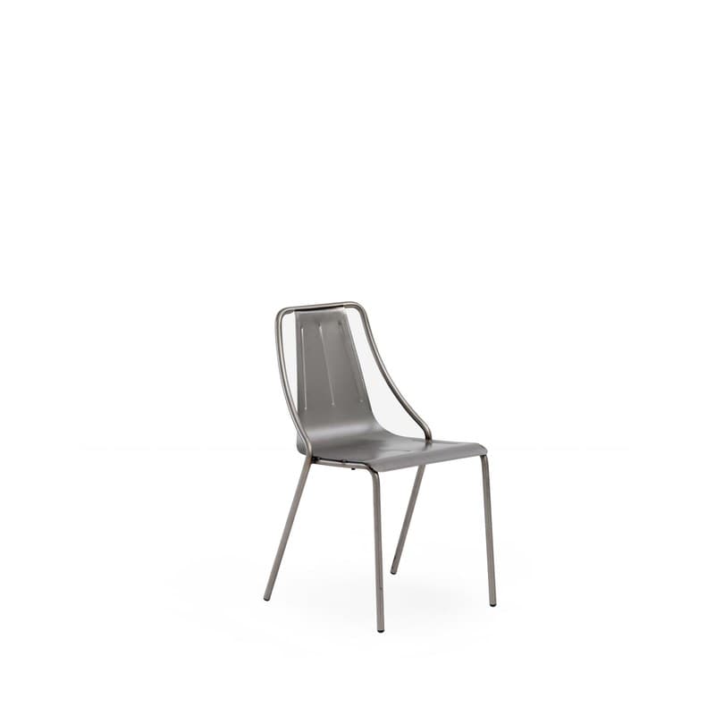 Chaise OLA en inox - MIDJ