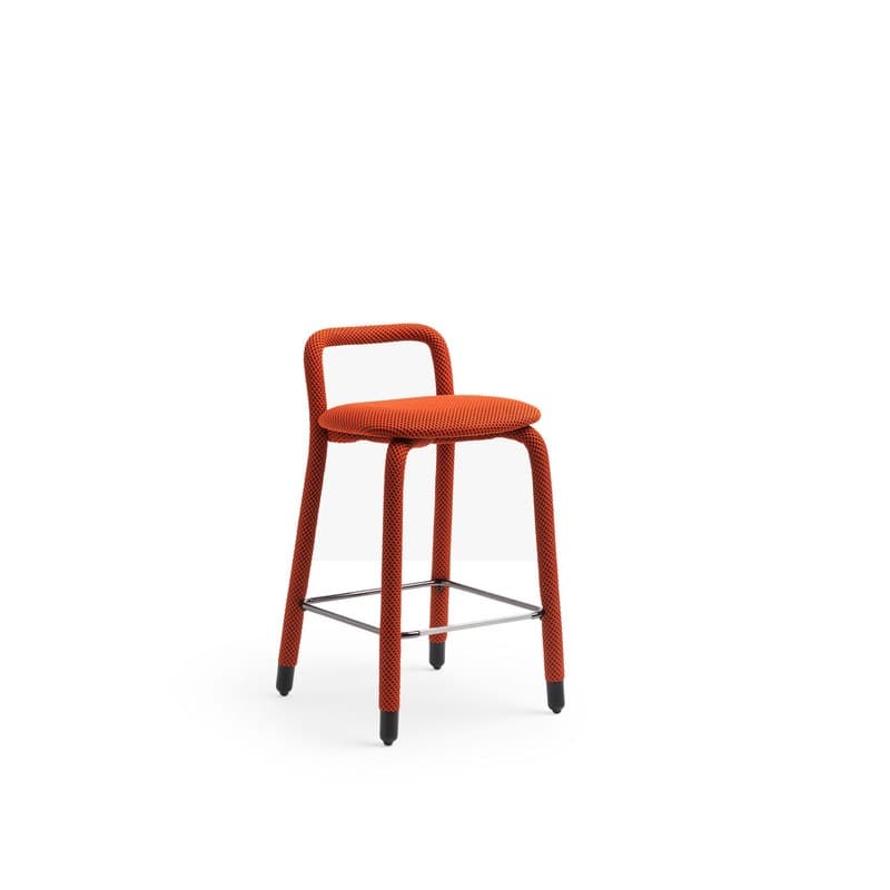 Tabouret PIPPI entièrement habillé - MIDJ