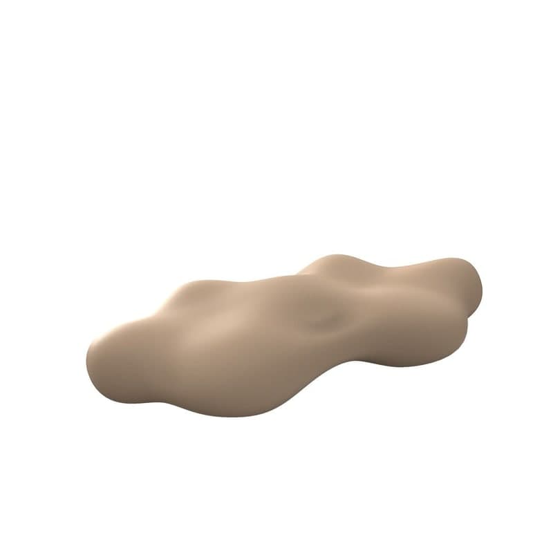 Banc design finition mat LAVA - camel