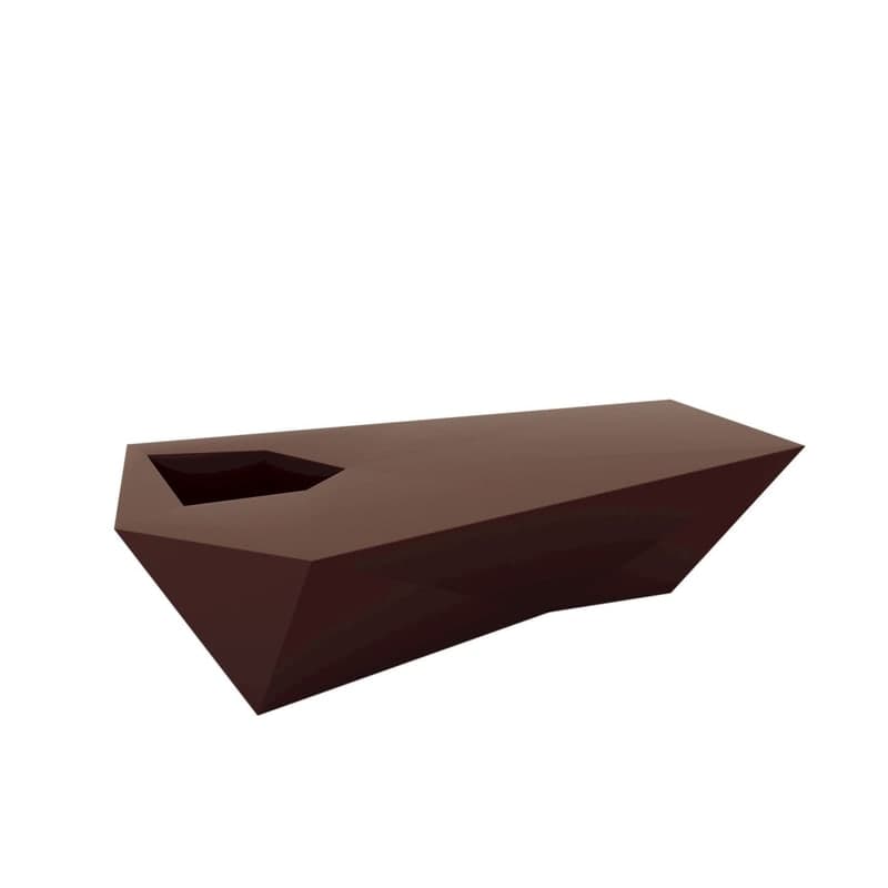 Banc design in & out FAZ - marron