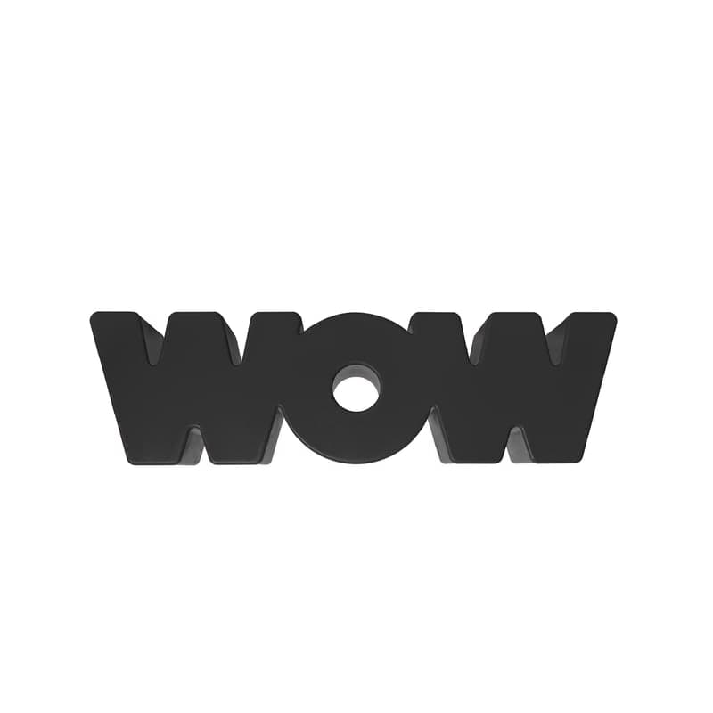 Banc design WOW - noir