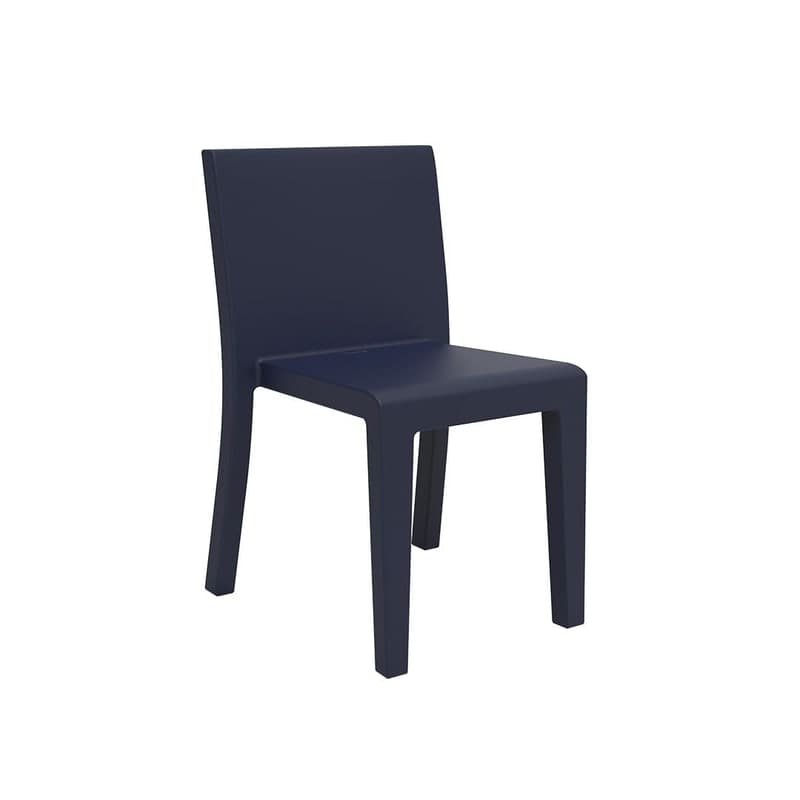 Chaise design in & out JUT - bleu
