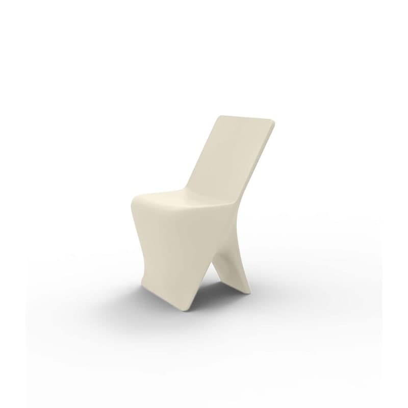 Chaise design in & out PAL - crème