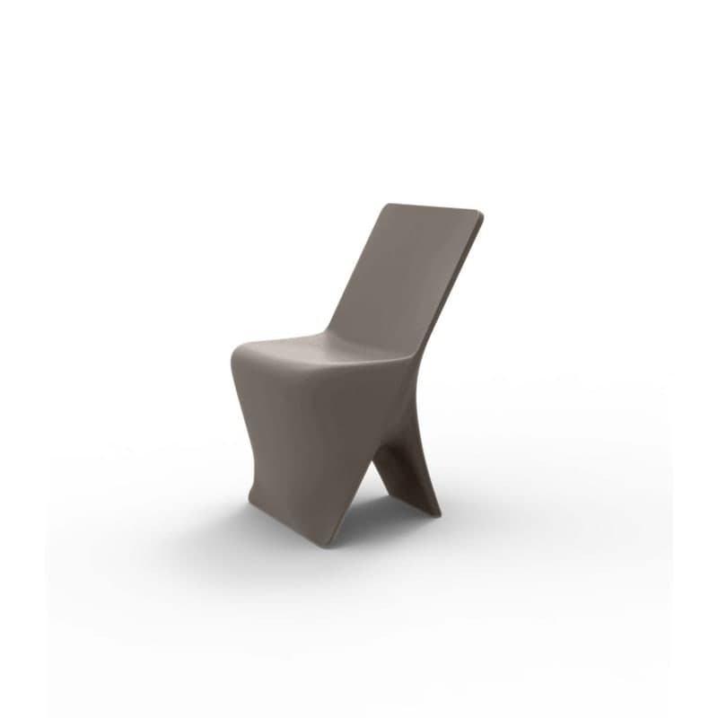 Chaise design in & out PAL - tortora