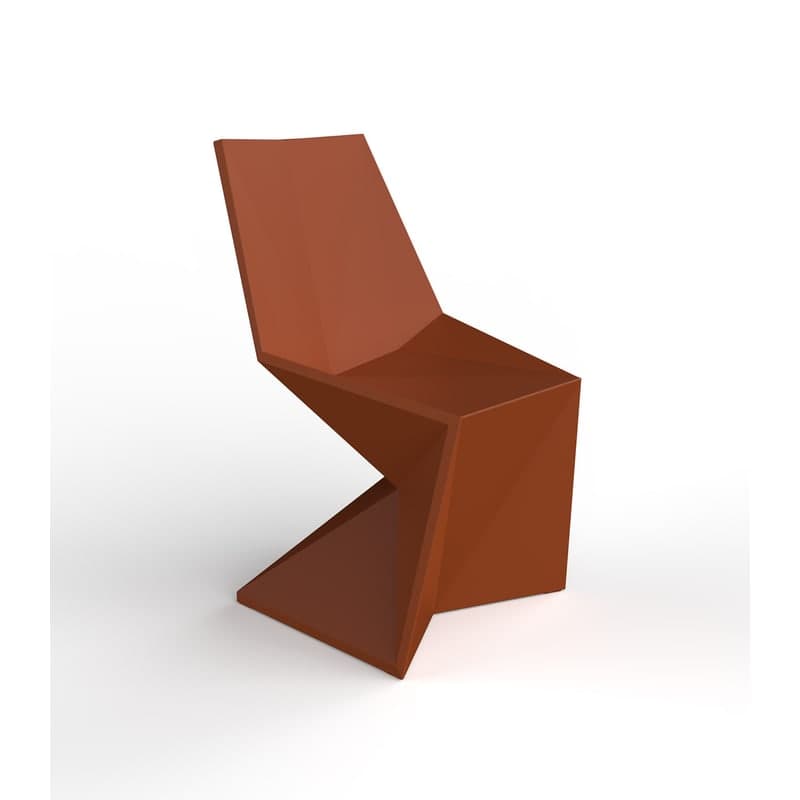 Chaise design in & out VERTEX - argile