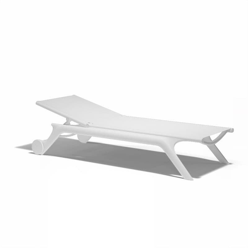 Chaise longue AFRICA - blanc
