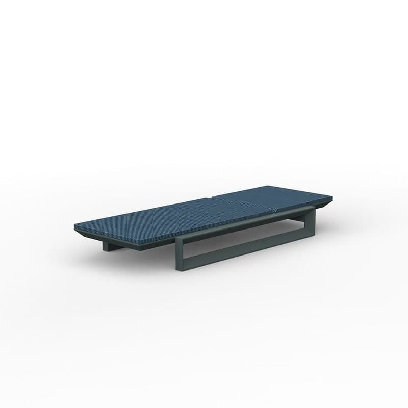 Chaise longue design FRAME - vert