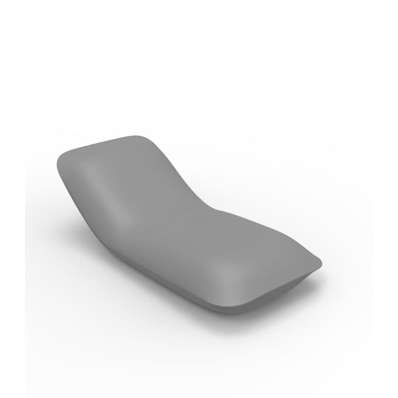 Chaise longue design PILLOW - gris