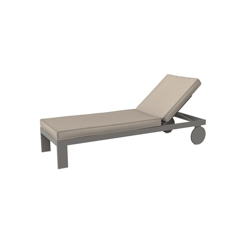 Chaise longue Posidonia - fumé
