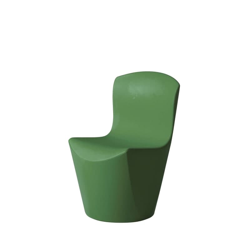 Chaises design ZOE - vert malva