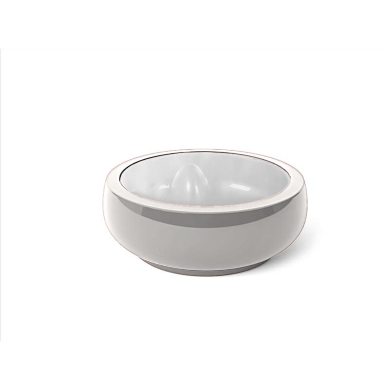 Table basse design CHUBBY SIDE TABLE - blanc