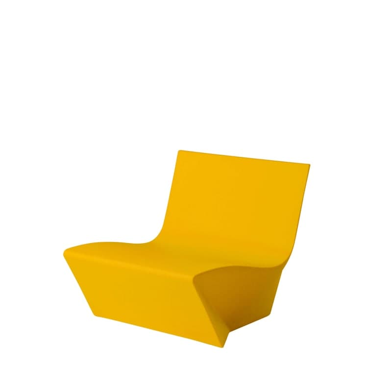 Fauteuil bas KAMI ICHI - jaune