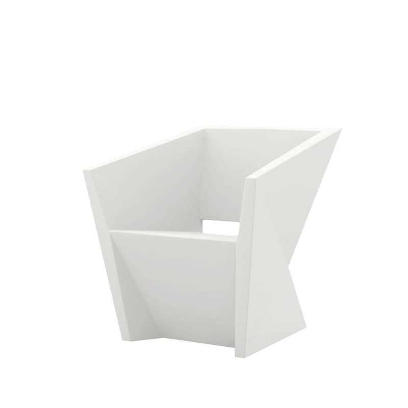 Fauteuil design in & out FAZ - blanc