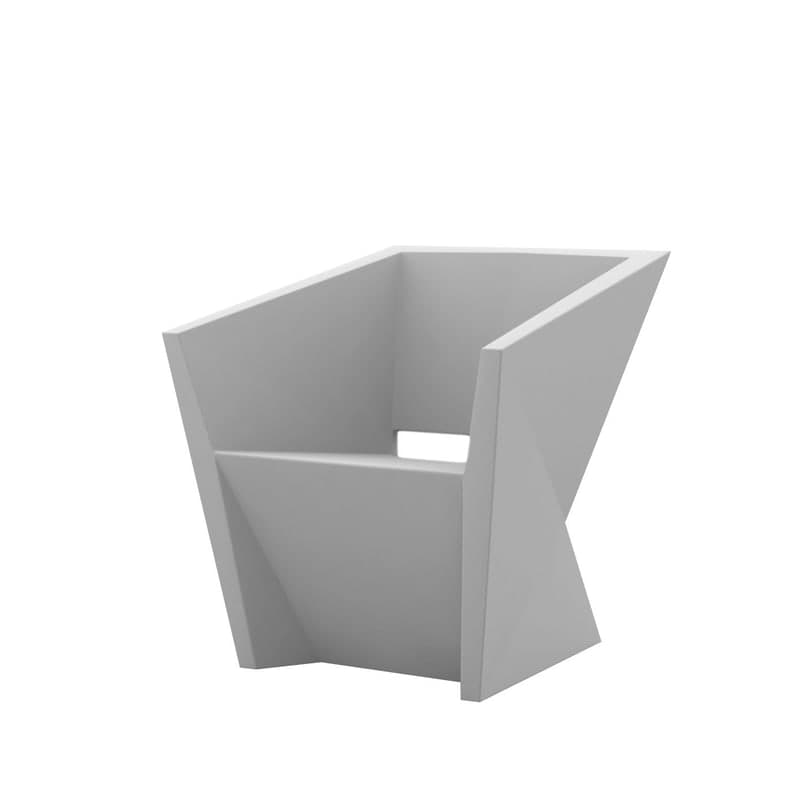 Fauteuil design in & out FAZ - gris
