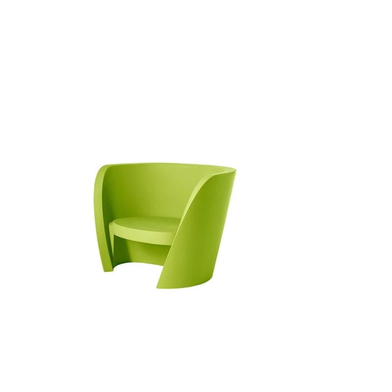 Fauteuil DESIGN RAP - vert citron