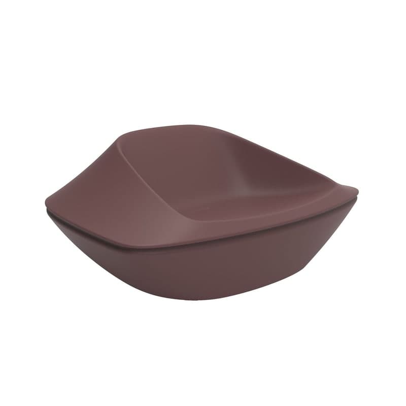 Fauteuil Lounge Design UFO - grenat
