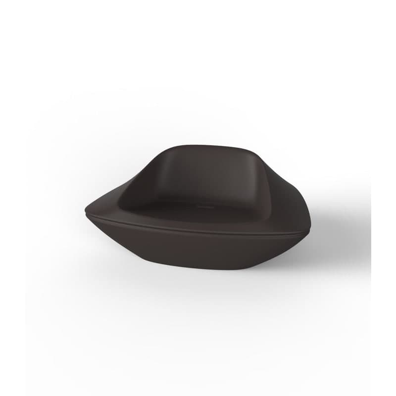 Fauteuil Lounge Design UFO - marron