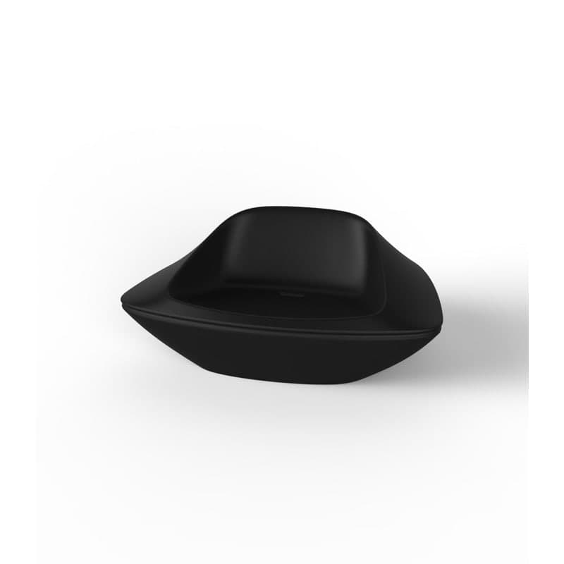 Fauteuil Lounge Design UFO - noir