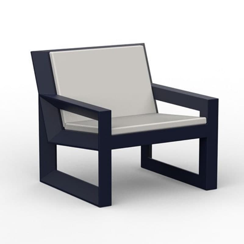 Fauteuil lounge in & out FRAME - bleu
