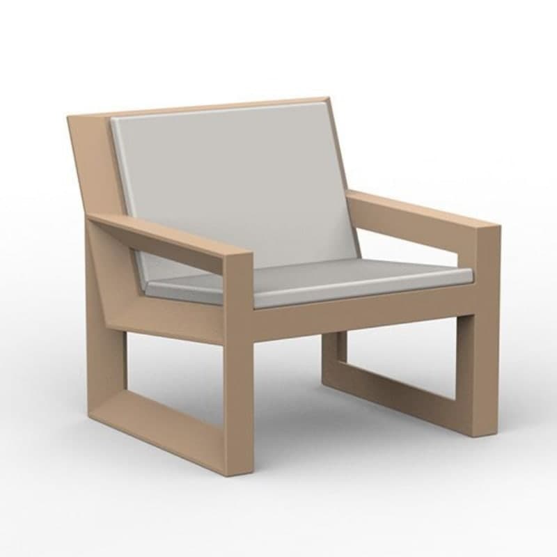 Fauteuil lounge in & out FRAME - camel