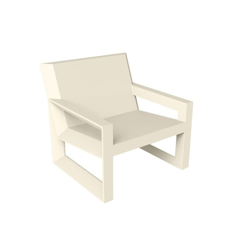 Fauteuil lounge in & out FRAME - crème
