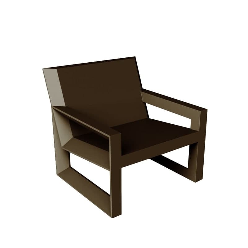 Fauteuil lounge in & out FRAME - marron