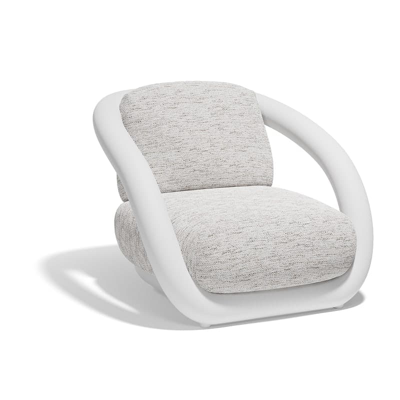 Fauteuil lounge in & out MEL - blanc