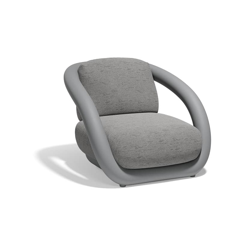 Fauteuil lounge in & out MEL - gris