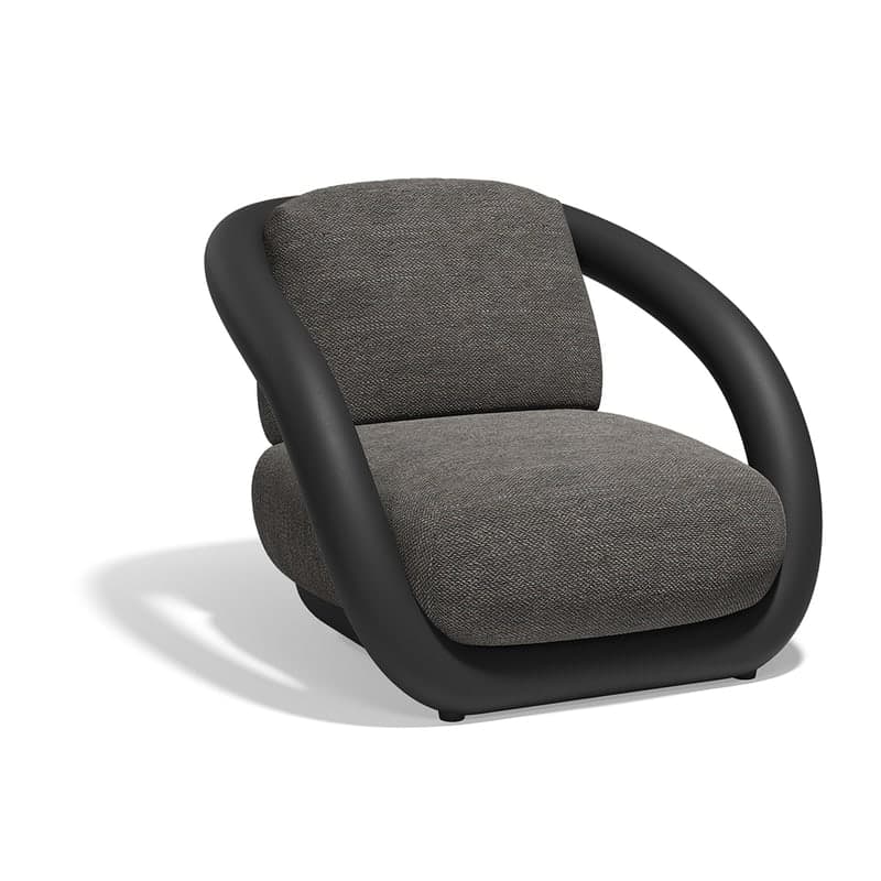 Fauteuil lounge in & out MEL - noir