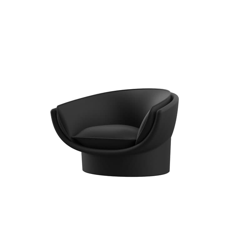 Fauteuil lounge LUNA - Anthracite
