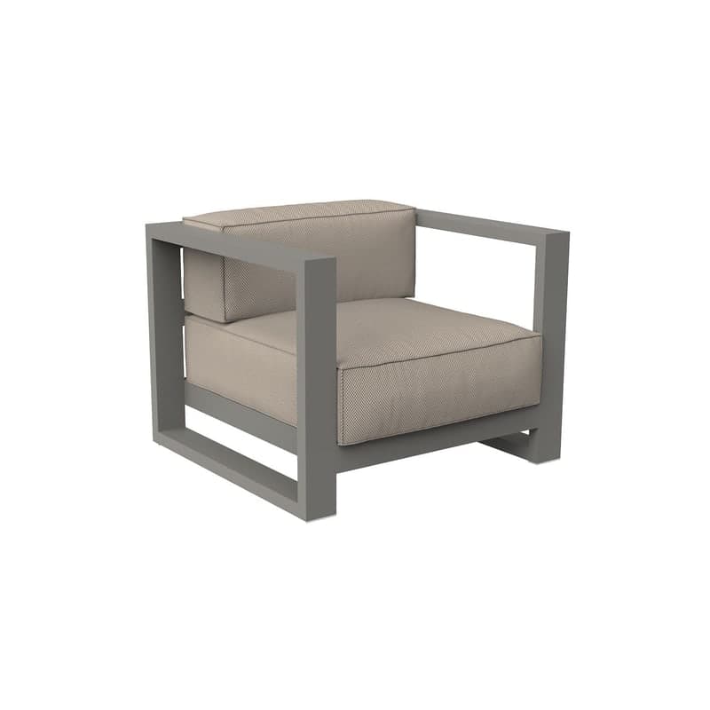 Fauteuil lounge Posidonia - fumé